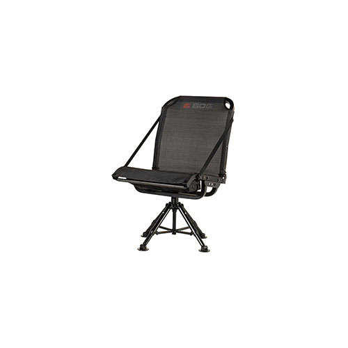 BOG Nucleus 360 Ground Blind Chair tarjoaa äärimmäistä mukavuutta ja hiljaista toimintaa, säädettävät jalat ja textilene-kangas tekevät siitä täydellisen metsästykseen.